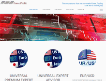 Tablet Screenshot of forceprofit.com